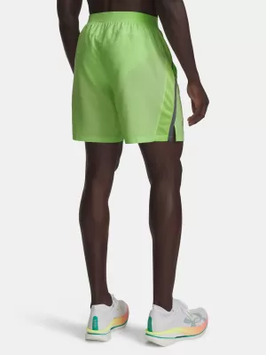 Férfi rövidnadrág UNDER ARMOUR LAUNCH 7'' SHORTS 1382620-712 ZÖLD