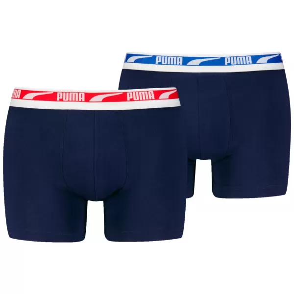  Férfi boxerek PUMA MEN EVERYDAY MULTI LOGO BOXER 2P 93832503 HADITENGERÉSZET KOMBÓ 