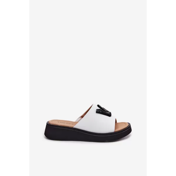  Női papucs VINCEZA 66950 FEHÉR 
