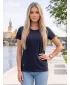 Női póló ALTISPORT NP/ALWST26001 FEKETE OPÁL