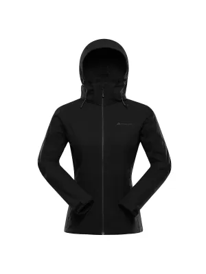 Női softshell kabát ALPINE PRO GEDERA FEKETE