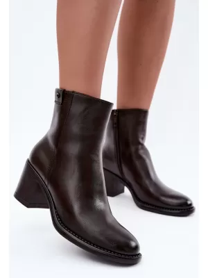 Női csizma VINCEZA 58655 BARNA