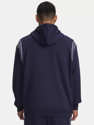 Férfi pulóver UNDER ARMOUR RIVAL FLEECE NOV HOODIE 6009353-410 KÉK