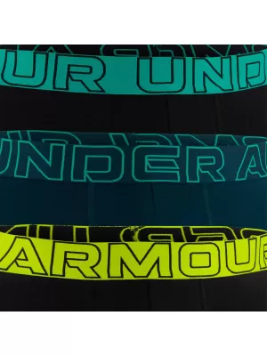 Férfi boxerek UNDER ARMOUR M PERF COTTON 6IN (3KS) 1383889-007 FEKETE