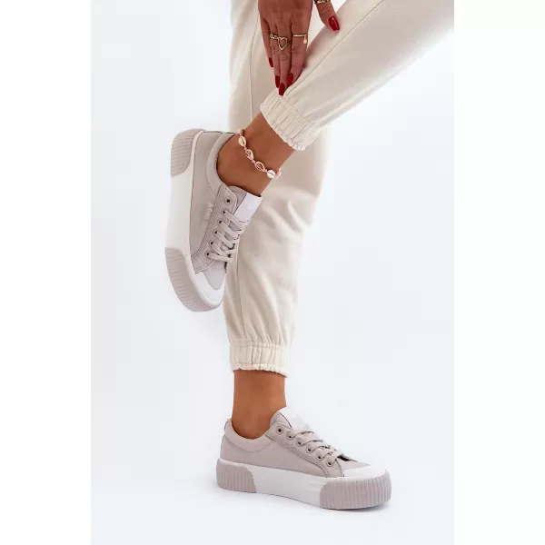  Női tornacipő LEE COOPER LCW-24-31-2178L SZÜRKE 
