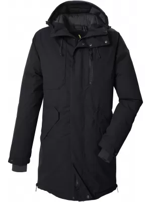 Férfi parka KILLTEC GW 65 FEKETE