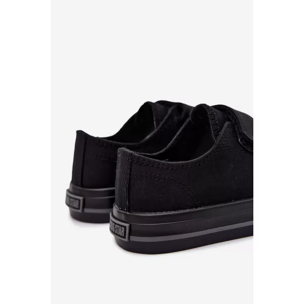  Gyermek tornacipő BIG STAR SHOES TT374172 FEKETE 