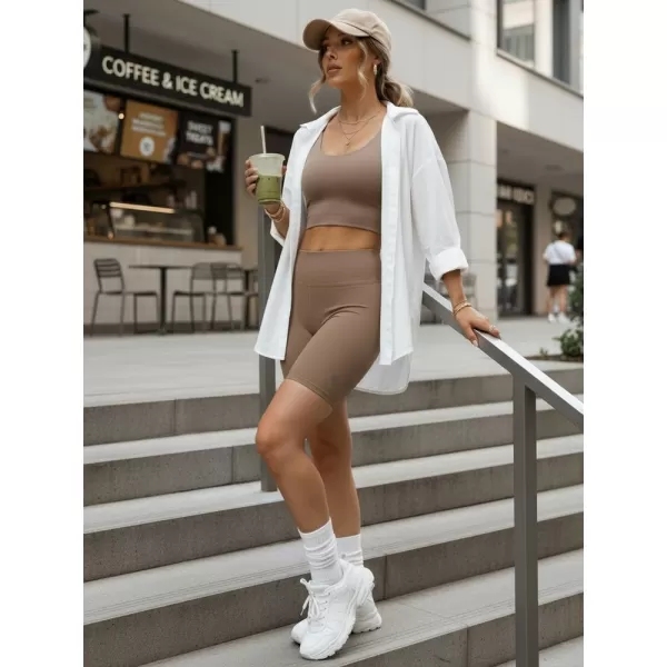  Női rövidnadrág DSTREET SY0582 KARAMELLA 
