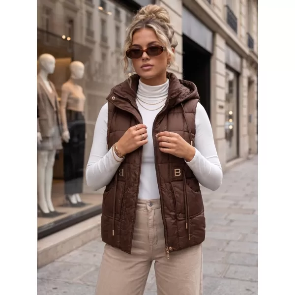  Női mellény DSTREET TY5975 BARNA 