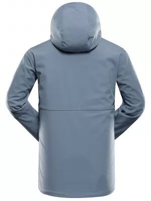 Férfi softshell kabát ALPINE PRO HOOR 2 ASHLEY KÉK