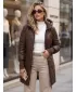 Női kabát DSTREET TY5862 BARNA