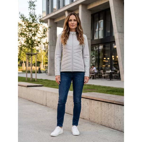  Női hibrid kabát MALFINI PREMIUM CROSS 556 EZÜSTSZÜRKE 