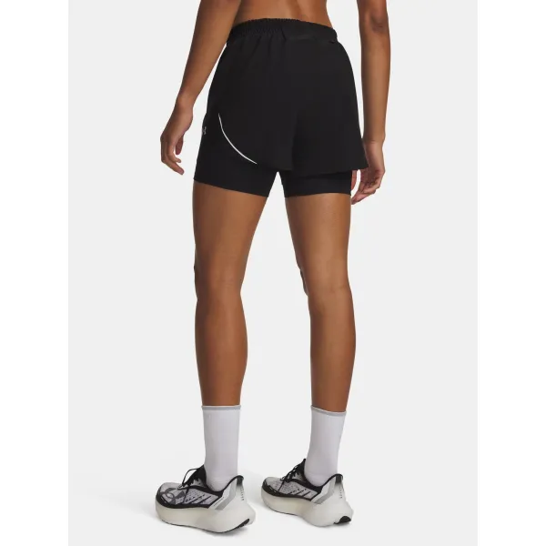  Női rövidnadrág UNDER ARMOUR UA VELOCITI PRO 6IN 2N1 SHORT 6010885-008 FEKETE 