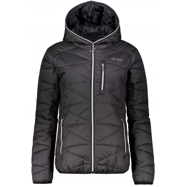  Női téli kabát ALTISPORT IVORY FEKETE 
