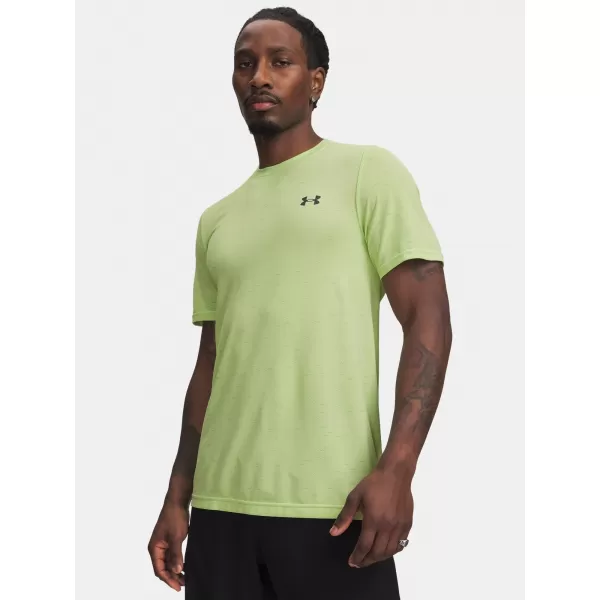  Férfi póló UNDER ARMOUR VANISH SEAMLESS NOVELTY SS 6010603-712 ZÖLD 