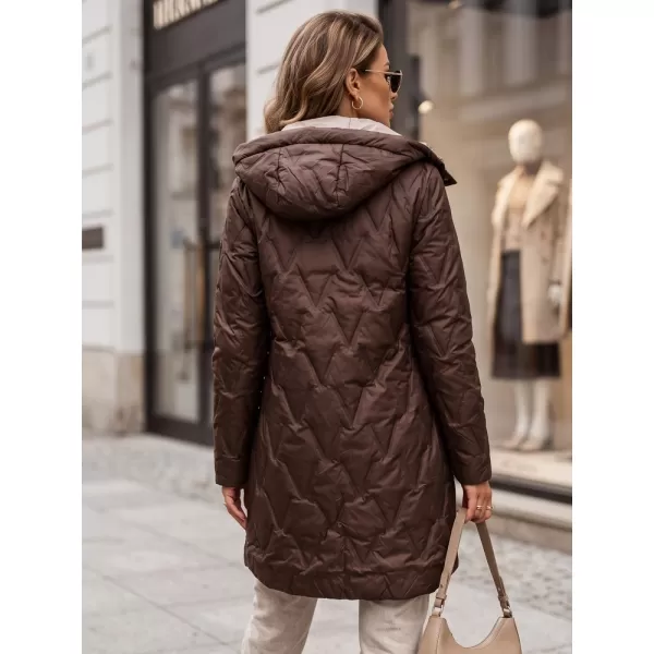  Női kabát DSTREET TY5769 BARNA 