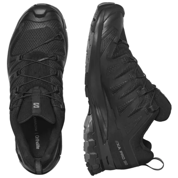  Férfi cipők SALOMON XA PRO 3D V9 L47271800 FEKETE/FANTOM/ÓN 