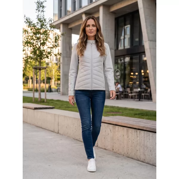  Női hibrid kabát MALFINI PREMIUM CROSS 556 EZÜSTSZÜRKE 