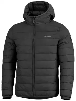 Férfi dzseki PENTAGON AURORA 2.0 PUFFER HOODED JACKET K08048-2.0 FEKETE