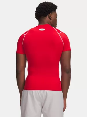 Férfi póló UNDER ARMOUR UA HG ELITE COMP SS 6015382-600 PIROS