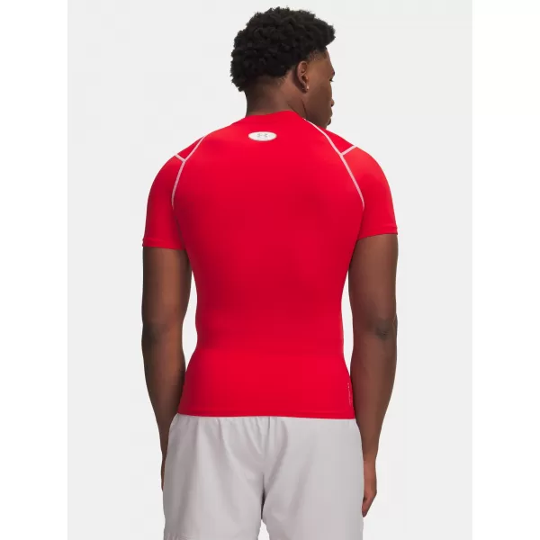  Férfi póló UNDER ARMOUR UA HG ELITE COMP SS 6015382-600 PIROS 