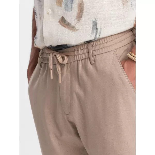  Férfi chino nadrág OMBRE P1522 BÉZS 