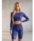 Női prémium térdig érő leggings (új méretek) ALTISPORT VOJ/ALW082LEG06 SÖTÉTKÉK