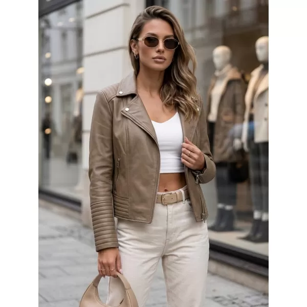  Női kabát DSTREET TY5712 BÉZS 