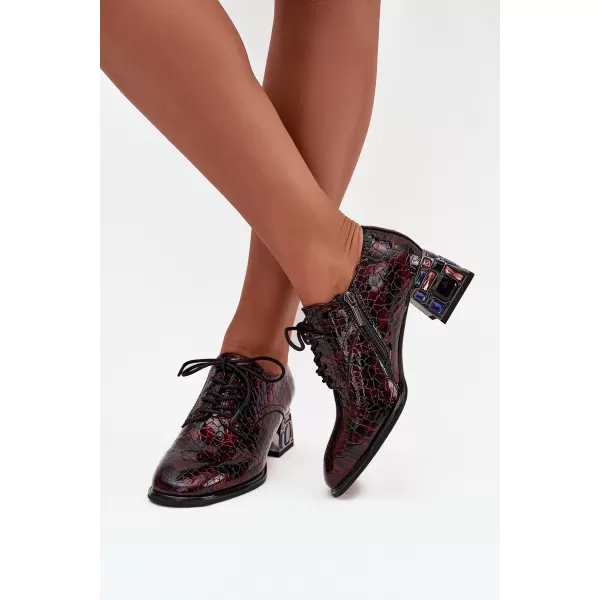  Női bokacsizma ARTIKER 57C0073 BORDO 