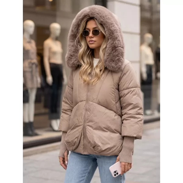  Női kabát DSTREET TY5994 BÉZS 