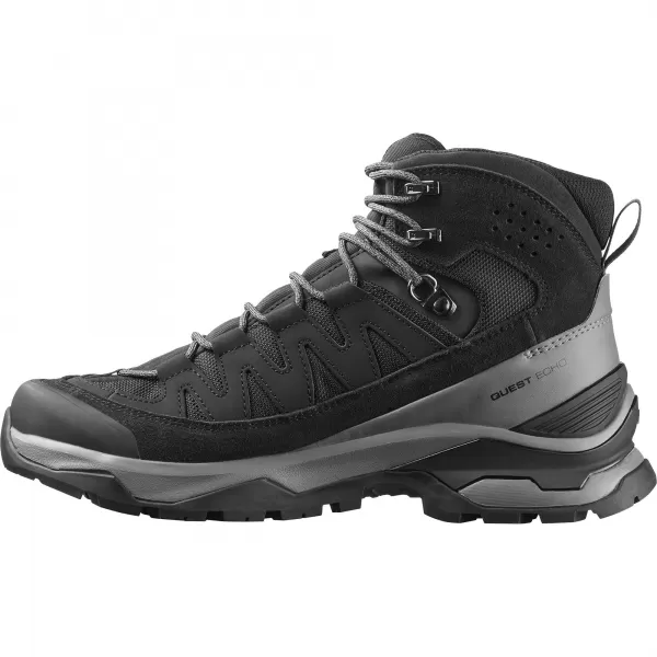  Férfi cipők SALOMON QUEST ECHO GORE TEX L49212700 FEKETE/CASTLEROCK/FEKETE 