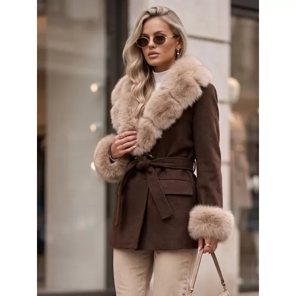  Női kabát DSTREET TY6079 BARNA 