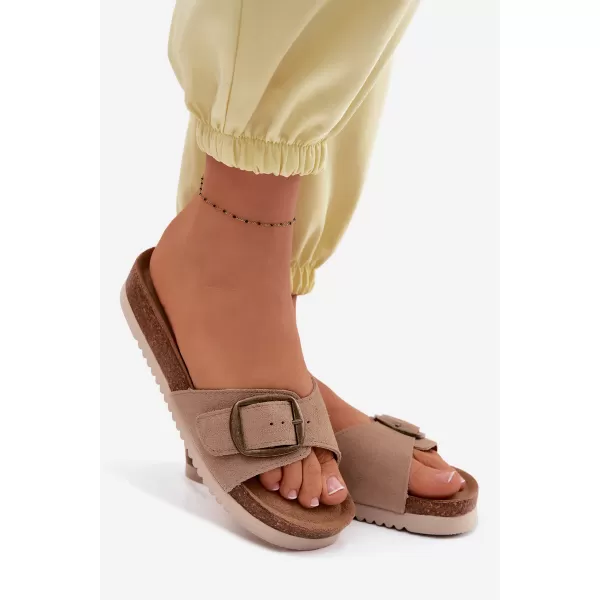  Női papucs BOTO 2833 KHAKI 