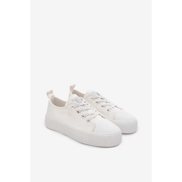  Gyermek tornacipő BIG STAR SHOES TT374108 FEHÉR 
