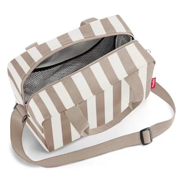  Termikus táska REISENTHEL COOLERBAG TO-GO SUMMERSTRIPES KÁVÉ 
