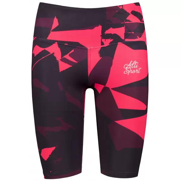  Női prémium térdig érő leggings (új méretek) ALTISPORT VOJ/ALW080LEG06 BORVÖRÖS 