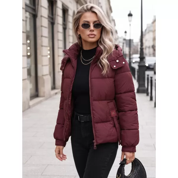  Női kabát DSTREET TY5749 BURGUNDIA 