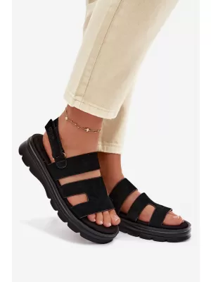 Női szandál BIG STAR SHOES TT274484 FEKETE