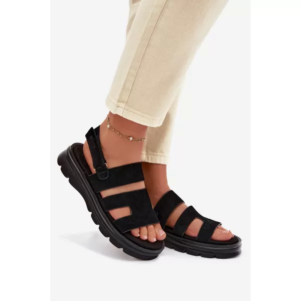  Női szandál BIG STAR SHOES TT274484 FEKETE 