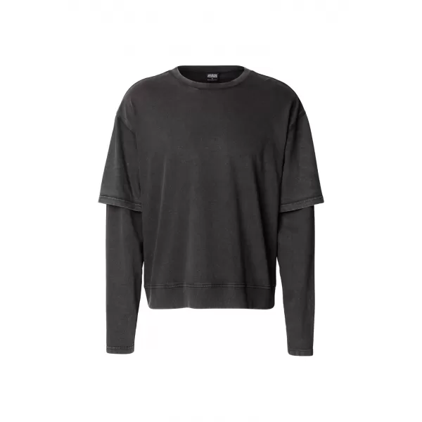  Férfi póló URBAN CLASSICS TB8410-00007 FEKETE 