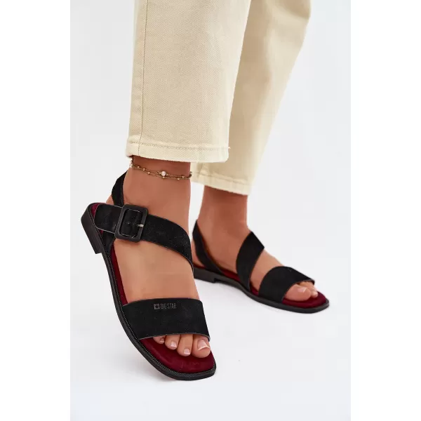  Női szandál BIG STAR SHOES TT274490 FEKETE 