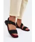 Női szandál BIG STAR SHOES TT274490 FEKETE