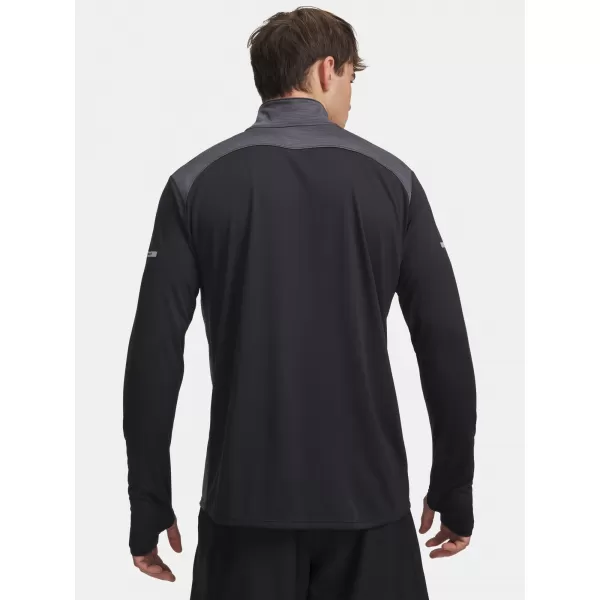  Férfi póló UNDER ARMOUR TECH UTILITY 1/4 ZIP 6004963-002 FEKETE 
