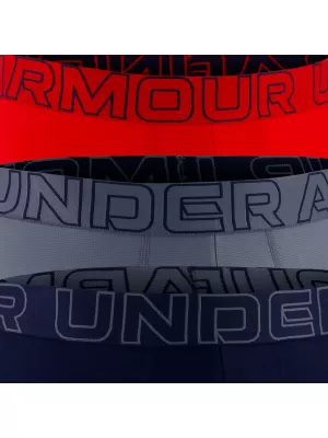 Férfi boxerek UNDER ARMOUR UA PERFORMANCE TECH MESH - SOLID 6 -3PK 1383884-600 PIROS