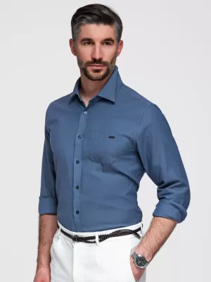 Férfi ing OMBRE K695 FARMER