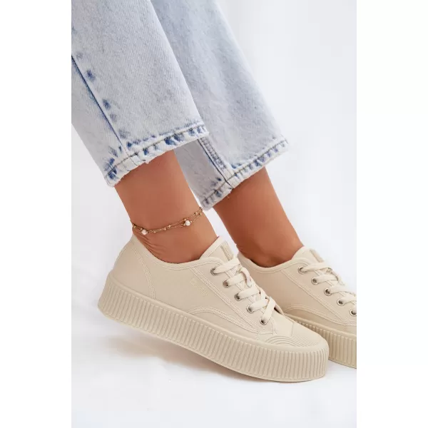  Női tornacipő BIG STAR SHOES TT274271 BÉZS 