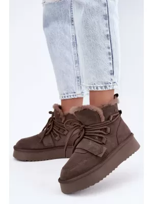 Női cipők BIG STAR SHOES UU274315 BARNA/BÉZS ÁRNYÉKOK