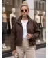 Női kabát DSTREET TY6089 BARNA