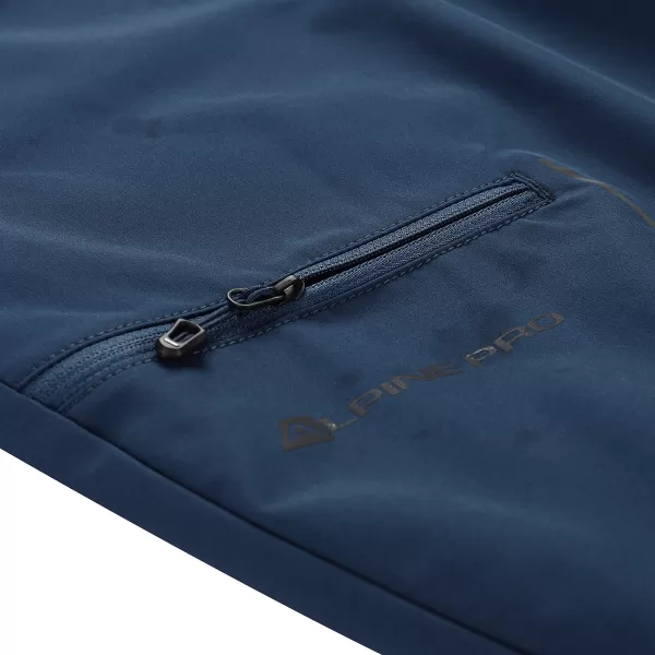  Férfi capri nadrág ALPINE PRO WEDER 2 KÉK SZÁRNYÚ KÉKESZÖLD 