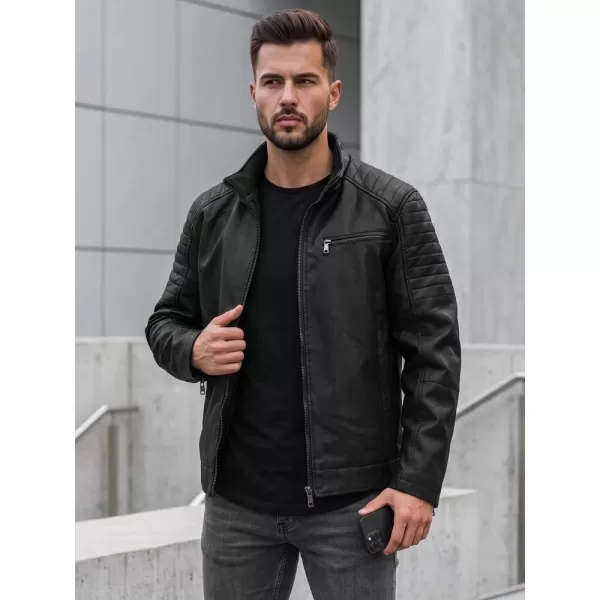  Férfi dzseki DSTREET TX5143 FEKETE 
